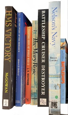 Lot 255A - Lavery (B);  Nelson's Navy, Conway London 1992 and Other Titles on Battleships