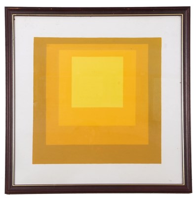 Lot 121 - Josef Albers (German /American 1888-1976),...