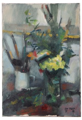 Lot 136 - Roy Freer ROI (1938-2021) "Flowers & Bushes",...