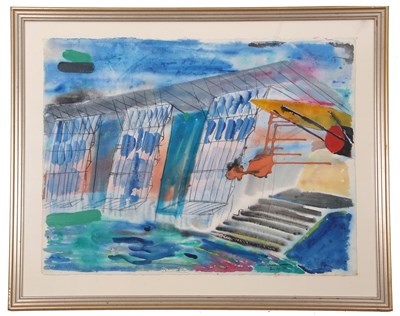Lot 136 - Will Alsop RA (British,1947-2018) 'Japan...