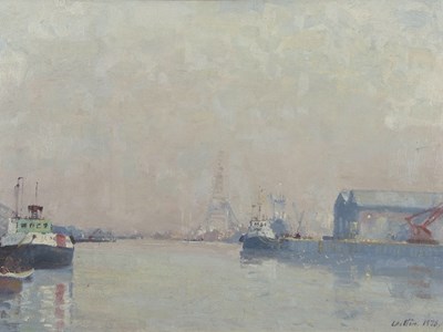 Lot 603 - Geoffrey Chatten (British, b.1938), 'River...
