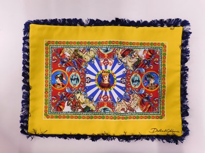 Lot 108 - Dolce & Gabanna: two printed cotton placemats...