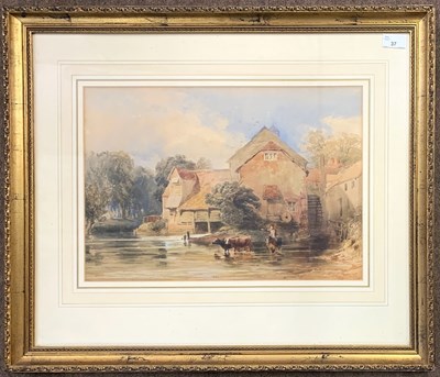 Lot 37 - British School (19th century), Drover with...
