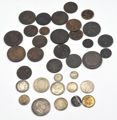 Lot 182 - George III and Queen Victoria mixed coinage to...