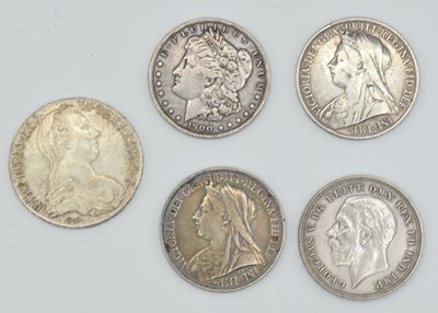 Lot 29 - Quantity of silver coins to include Austrian...