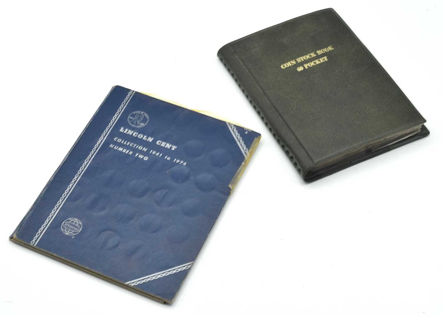 Lot 34 - Two folders of 19th and 20th century American...