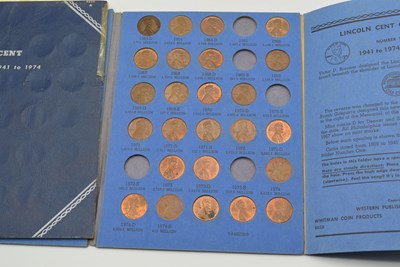 Lot 34 - Two folders of 19th and 20th century American...