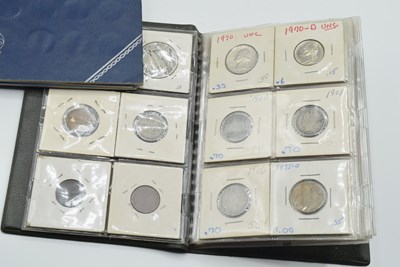 Lot 34 - Two folders of 19th and 20th century American...