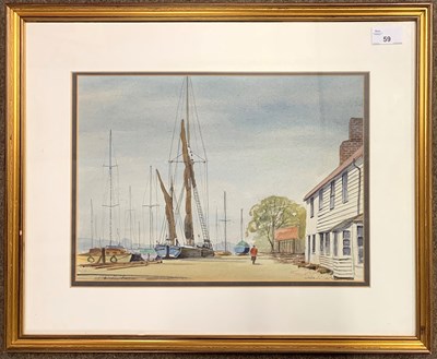 Lot 59 - John J.Challis (British, 20th century),...