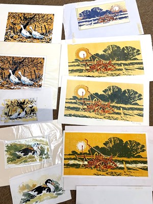 Lot 179 - Tom King, British, 20th century, 'Harvest Moon'...