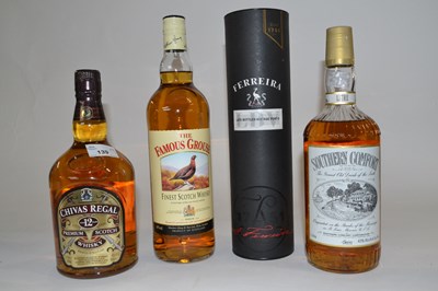 Lot 139 - Chivas Regal, Southern Comfort, Famous Grouse...