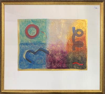 Lot 63 - Russell Baker, 'Carta I' and 'Carta II'...
