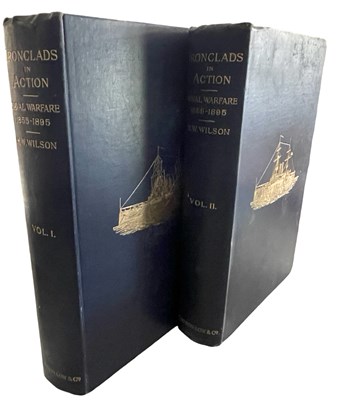 Lot 382 - H W WILSON: IRONCLADS IN ACTION - NAVAL...