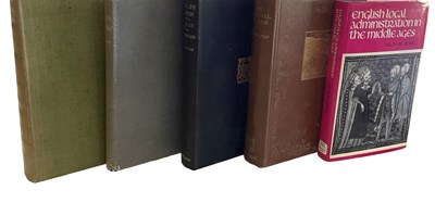 Lot 357 - MEDIEVAL SOCIAL HISTORY INTEREST: 5 TITLES:...