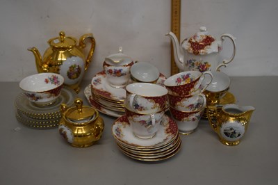 Lot 129 - Mixed Lot: Tea wares comprising Paragon...