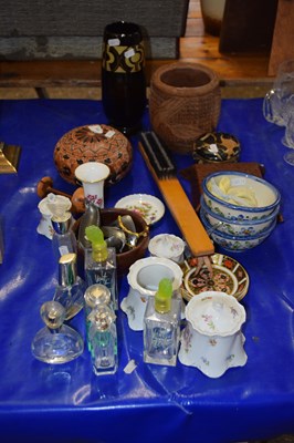 Lot 175 - Mixed Lot: Various vases, a carved gourde,...