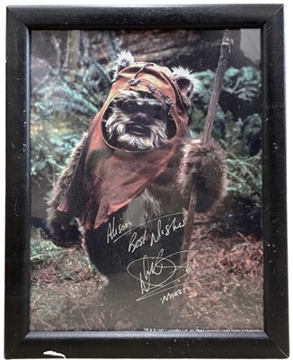 Lot 59 - A framed 8x10" colour photograph, bearing the...