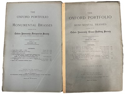 Lot 429 - ONE BOX: The Oxford Portfolio of Monumental...