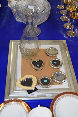 Lot 128 - Mixed Lot: Various silver plated photo frames,...