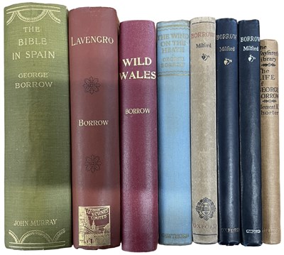 Lot 424 - GEORGE BORROW: 8 TITLES: THE BIBLE IN SPAIN,...