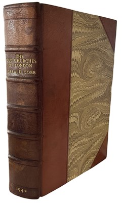 Lot 74 - GERALD COBB: THE OLD CHURCHES OF LONDON,...