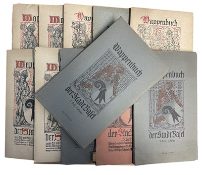 Lot 473 - Various packets of Heraldic calendar plates -...