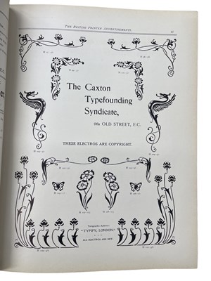 Lot 67 - BRITISH PRINTERS JOURNAL NOs 61-66,...