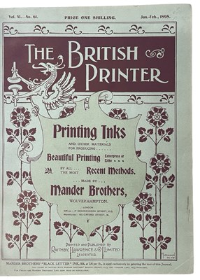 Lot 67 - BRITISH PRINTERS JOURNAL NOs 61-66,...