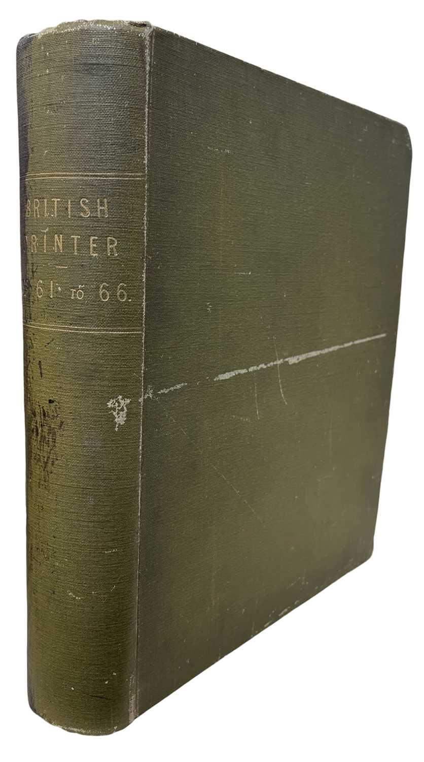 Lot 67 - BRITISH PRINTERS JOURNAL NOs 61-66,...