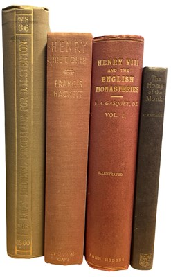 Lot 4 - MEDIEVAL HISTORY AND MONASTERIES: 4 titles:...