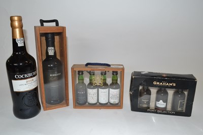 Lot 120 - Port: to include cockburns 2008 Late Bottled...