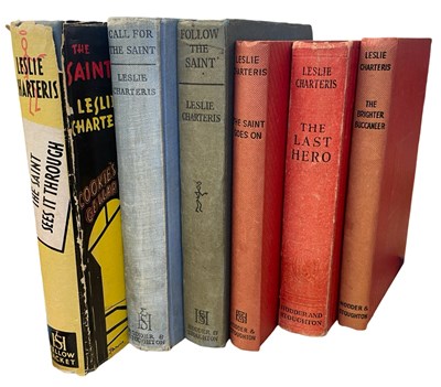 Lot 1 - LESLEY CHARTERIS: Various SAINT novels, to...