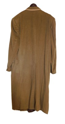 Lot 225 - A gentleman cashmere Crombie coat, double...
