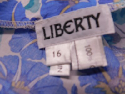 Lot 52 - A lady's Liberty floral print shirt, size 16...