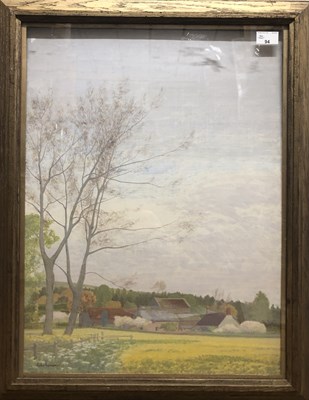 Lot 94 - John Aumonier (British, 20th Century), Rural...