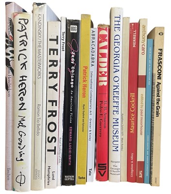 Lot 220 - A collection of books on 20th century art, to...