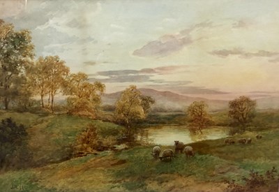 Lot 119 - J. Hill (British, 19/20th Century), River...