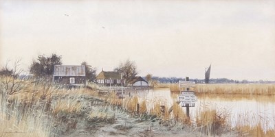 Lot 566 - Colin Burns (b.1944), "The Eel set on Candle...