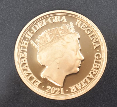 Lot 8 - Elizabeth II, 2021, Gibraltar, Full Golden...