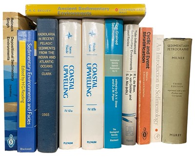 Lot 184 - A collection of books relating to rock...