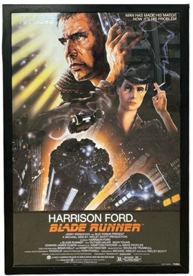 Lot 90 - A framed one-sheet poster for Ridley Scott's...