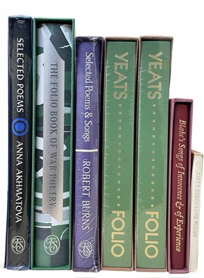 Lot 236 - FOLIO SOCIETY: POETRY: 7 Titles: ANNA...