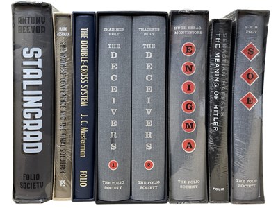 Lot 239 - FOLIO SOCIETY: WWII:7 Titles: ANTONY BEEVOR:...