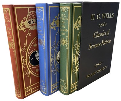 Lot 232 - FOLIO SOCIETY: H G WELLS - CLASSICS OF SCIENCE...