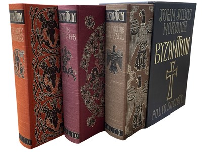 Lot 245 - FOLIO SOCIETY: 3 volume set: BYZANTIUM,...