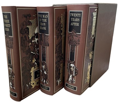 Lot 227 - FOLIO SOCIETY: ALEXANDRE DUMAS, 3 volumes: THE...