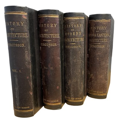 Lot 36 - JAMES FERGUSON: HISTORY OF ARCHITECTURE, 4...