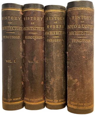 Lot 36 - JAMES FERGUSON: HISTORY OF ARCHITECTURE, 4...