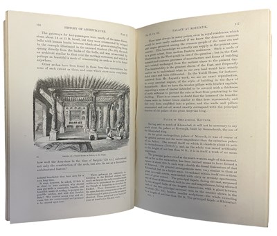 Lot 36 - JAMES FERGUSON: HISTORY OF ARCHITECTURE, 4...