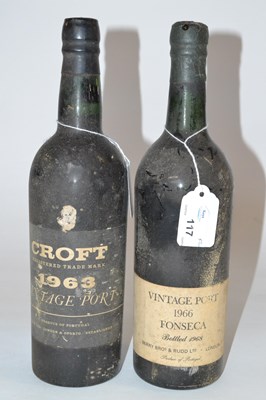 Lot 117 - Port: Fonseca 1966, bottled 1968, Berry Bros &...